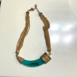 Funky multi strand necklace